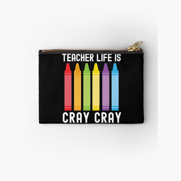Item preview, Teacher Life Is Cray Cray - Teacher Humor, Professor Humor, Favorite Teacher Gift, Funny Professor, Funny Teacher, Funny Educator, Educator Humor designed and sold by jadedscientist.