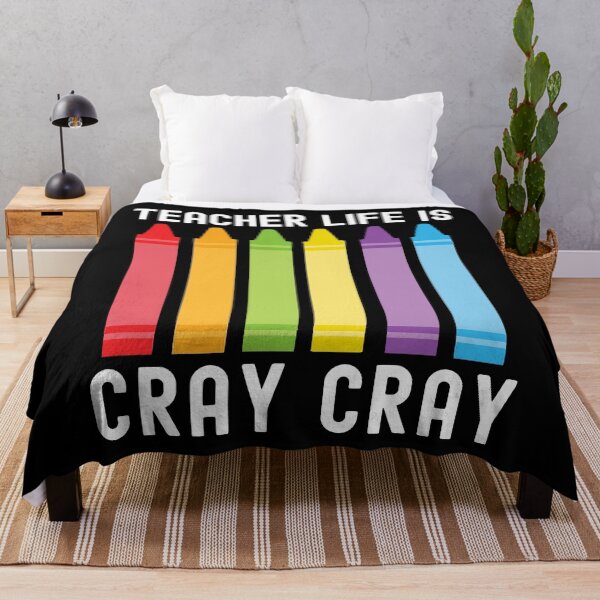 Item preview, Teacher Life Is Cray Cray - Teacher Humor, Professor Humor, Favorite Teacher Gift, Funny Professor, Funny Teacher, Funny Educator, Educator Humor designed and sold by jadedscientist.
