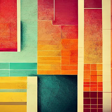 Artwork thumbnail, Colorful Abstract Pattern [12] by FreshAirShop