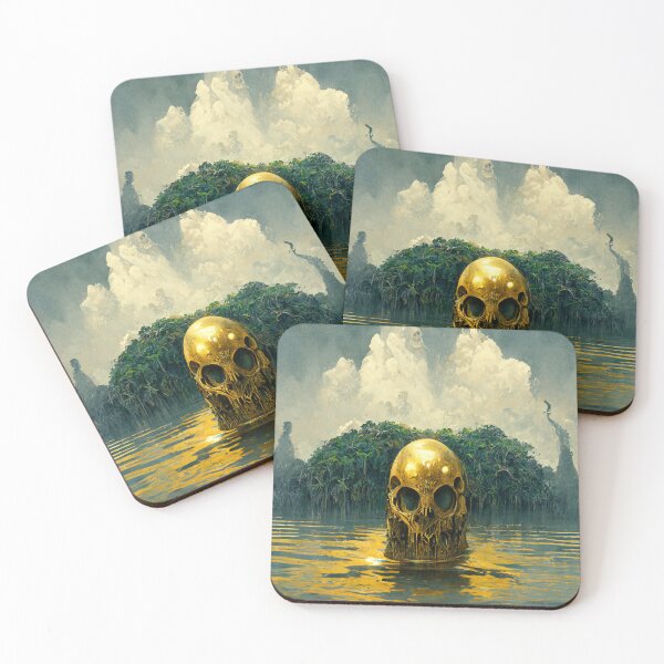 Item preview, Caveira de ouro designed and sold by eliasmariano.