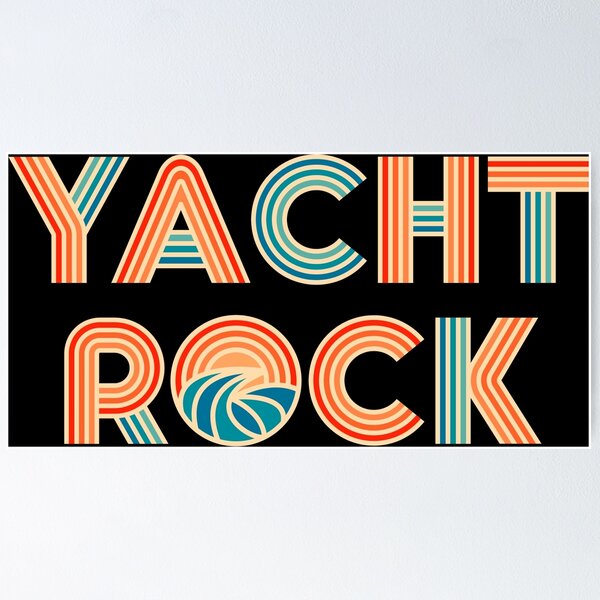 Item preview, Yacht Rock Logo designed and sold by CM Design.