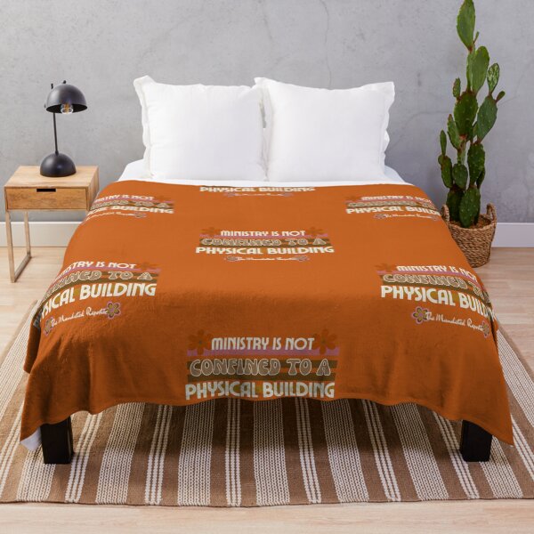 Item preview, Ministry is Not Confined to a Physical Building - Burnt Orange designed and sold by TheReporter1.
