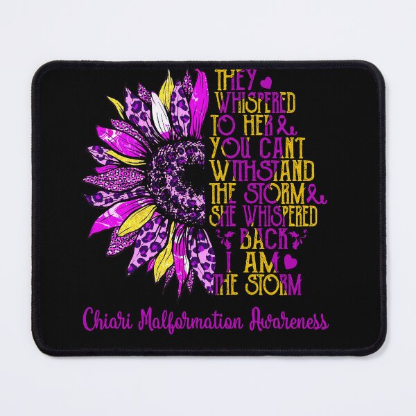 Item preview, I Am The Storm Sunflower Leopard Chiari Malformation Awareness designed and sold by rechardtee.