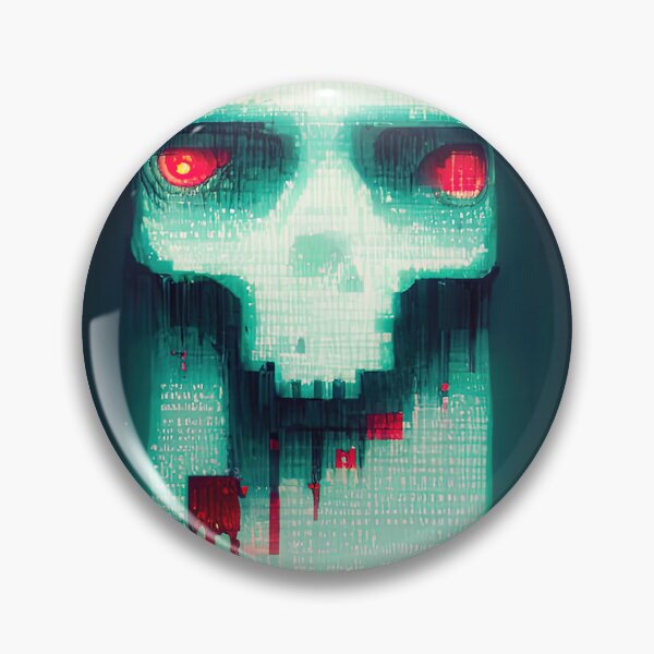 Item preview, ASCII art death 2 designed and sold by CEVmemories.
