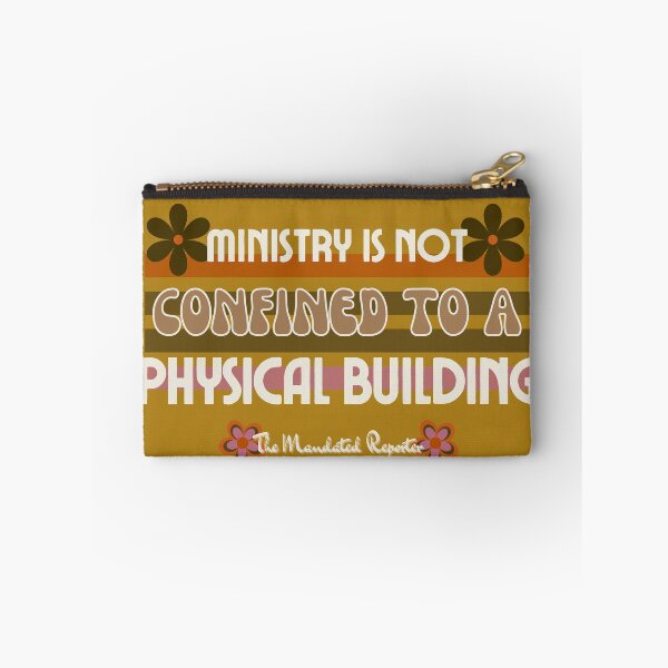 Item preview, Ministry is Not Confined to a Physical Building - Vintage Brown designed and sold by TheReporter1.