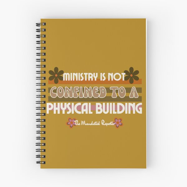 Item preview, Ministry is Not Confined to a Physical Building - Vintage Brown designed and sold by TheReporter1.