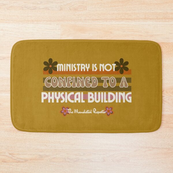 Item preview, Ministry is Not Confined to a Physical Building - Vintage Brown designed and sold by TheReporter1.