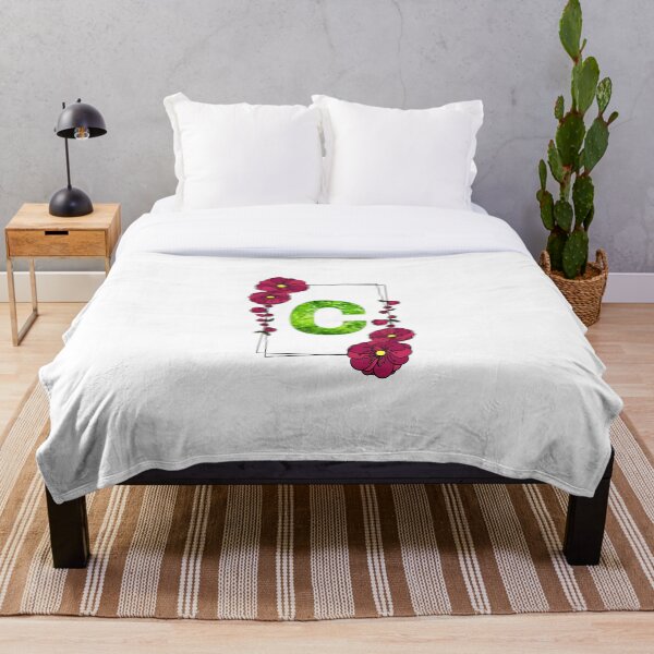Item preview, Flowers Letter C Design, Monogram with Flowers, Initial Gifts for Her designed and sold by bartdesigner.