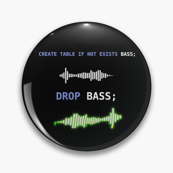 Item preview, DROP THE BASS! designed and sold by skoolsarecool.
