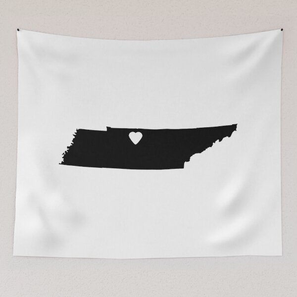 Item preview, Tennessee Love in Black designed and sold by Maren Misner.