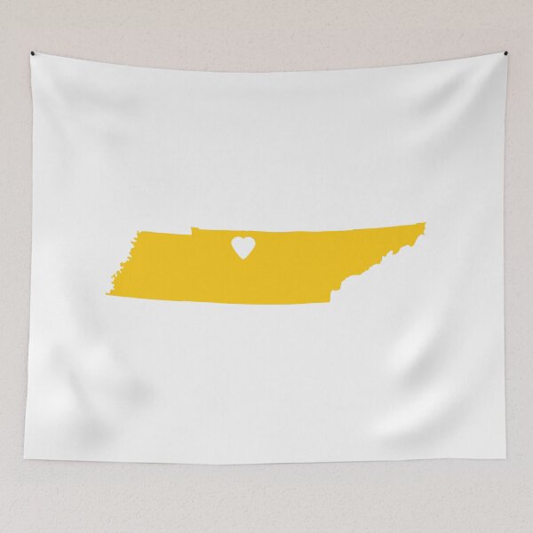 Item preview, Tennessee Love in Mustard designed and sold by Maren Misner.