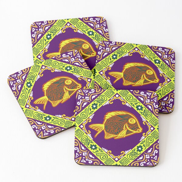 Item preview, Fish pattern designed and sold by MyZtyle.