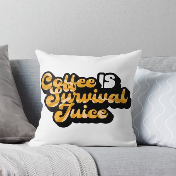 Item preview, Retro Style Coffee is Survival Juice | Coffee obsessed  designed and sold by Yellow Coffee.