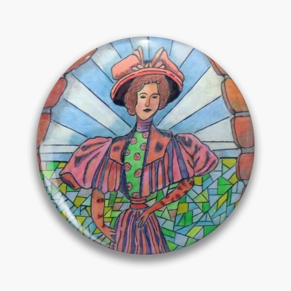 Item preview, 673 - VICTORIAN LADY DESIGN - DAVE EDWARDS - COLOURED PENCILS - 2022 designed and sold by BLYTHART.