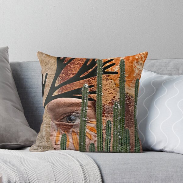 Item preview, Cactus Collage with Eye P  designed and sold by Groovy Gringa.