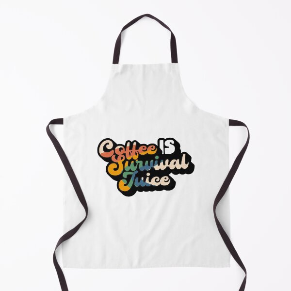 Item preview, Retro Style Coffee is Survival Juice | Coffee obsessed  designed and sold by Yellow Coffee.