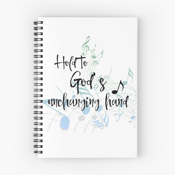 Item preview, Hymn Typography: Hold to God's Unchanging Hand designed and sold by motivateme.