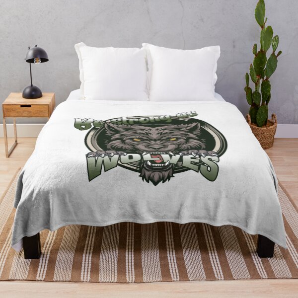 Item preview, Be Strong As A Wolf, funny gift for wolf lovers, vantage design designed and sold by TheOne001.