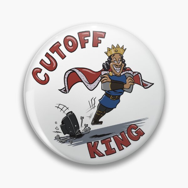 Item preview, EUC Achievement Unlocked: Cutoff King (no bg) designed and sold by Superdooperman.