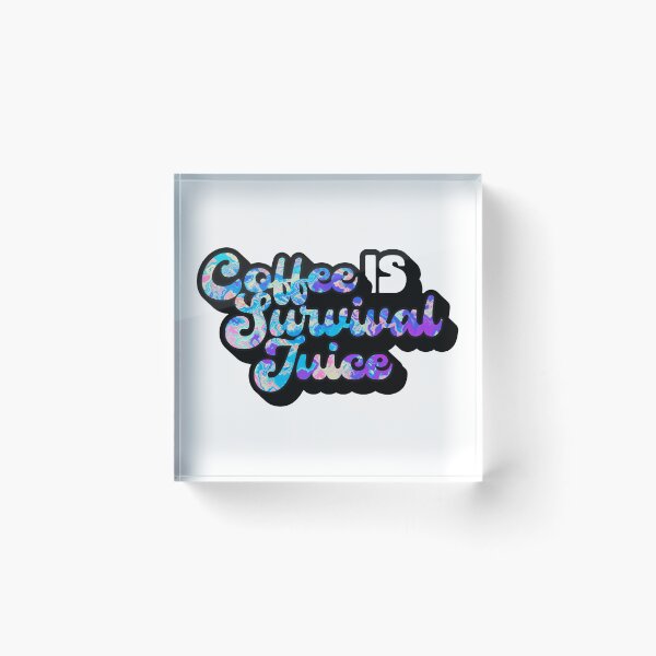 Item preview, Retro Style Coffee is Survival Juice | Coffee obsessed  designed and sold by Yellow Coffee.