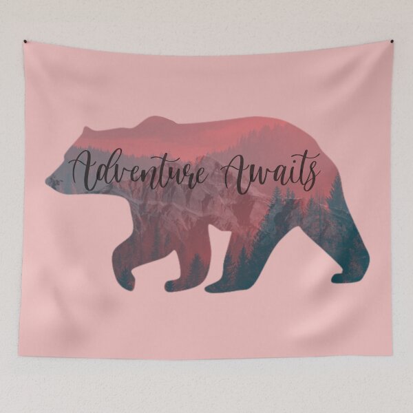 Item preview, Adventure Awaits Bear designed and sold by madibroo.