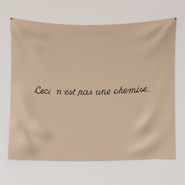 Item preview, Ceci n'est pas une chemise. designed and sold by Art by s2ray.