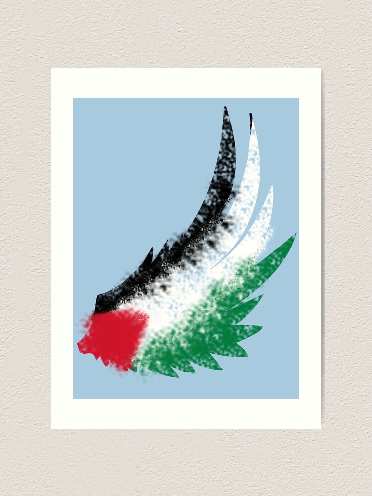 Impression Artistique Palestine Libre Par Zamosa Redbubble