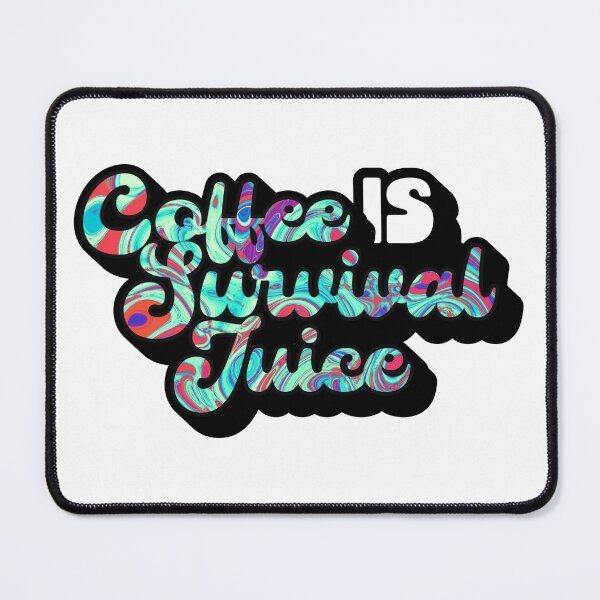 Item preview, Retro Style Coffee is Survival Juice | Coffee obsessed  designed and sold by Yellow Coffee.