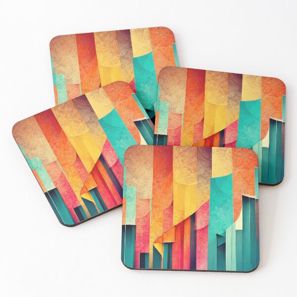 Item preview, Colorful Abstract Vertical Pattern [15] designed and sold by FreshAirShop.