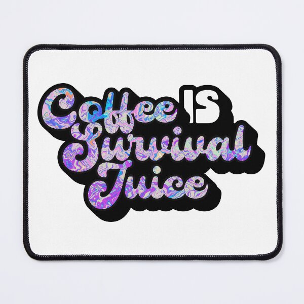 Item preview, Retro Style Coffee is Survival Juice | Coffee obsessed  designed and sold by Yellow Coffee.
