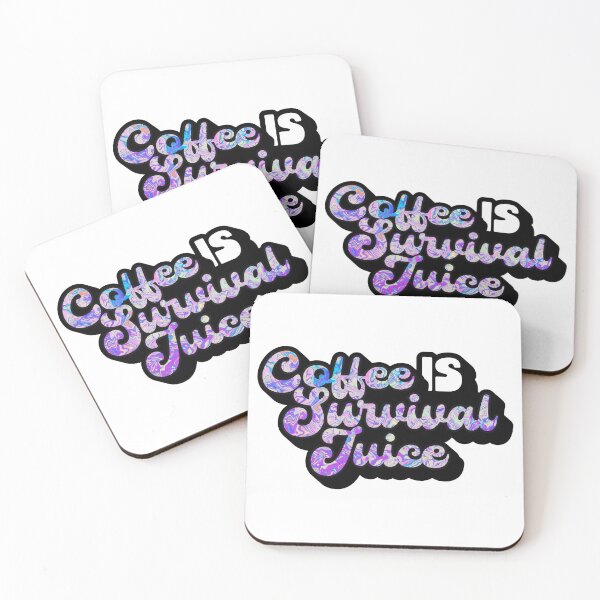 Item preview, Retro Style Coffee is Survival Juice | Coffee obsessed  designed and sold by Yellow Coffee.