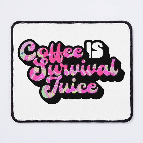 Item preview, Retro Style Coffee is Survival Juice | Coffee obsessed  designed and sold by Yellow Coffee.