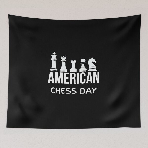 Item preview, American chess day gift for chess lover chess day designed and sold by DesignisMine.