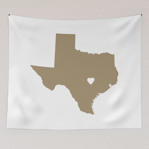 Item preview, Texas Love in Mocha designed and sold by Maren Misner.