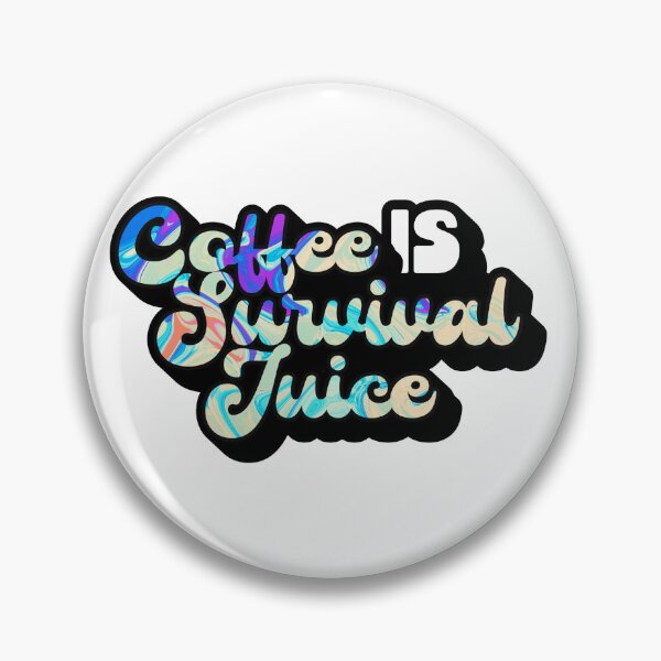 Item preview, Retro Style Coffee is Survival Juice | Coffee obsessed  designed and sold by Yellow Coffee.