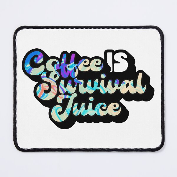 Item preview, Retro Style Coffee is Survival Juice | Coffee obsessed  designed and sold by Yellow Coffee.