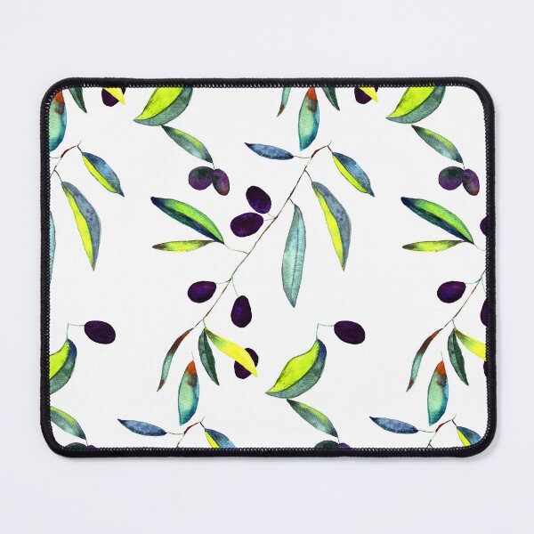 Item preview, Olives and leaves designed and sold by Kristin Marie Steinke.
