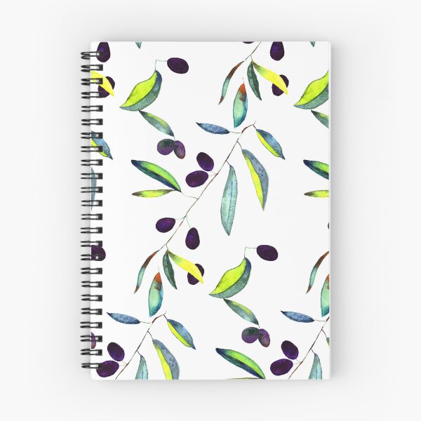 Item preview, Olives and leaves designed and sold by Kristin Marie Steinke.
