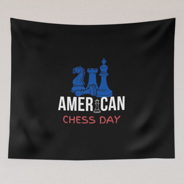 Item preview, American chess day gift for chess lover chess day designed and sold by DesignisMine.