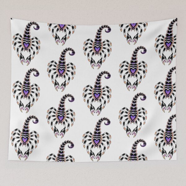 Item preview, Traditional scorpion tattoo designed and sold by bellylynn.