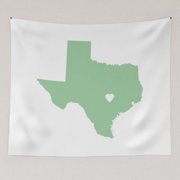 Item preview, Texas Love in Sage designed and sold by Maren Misner.