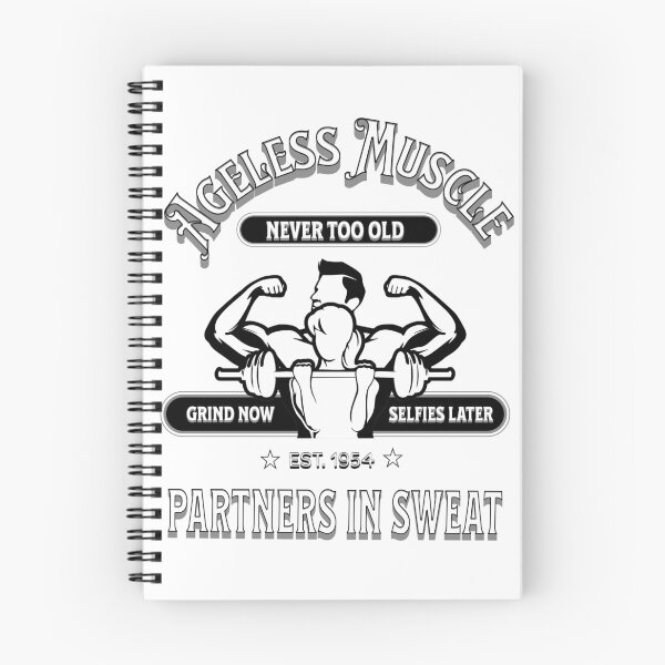 Item preview, Ageless Muscle Partners in Sweat designed and sold by agelessfitfreak.