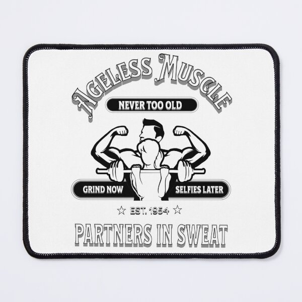 Item preview, Ageless Muscle Partners in Sweat designed and sold by agelessfitfreak.