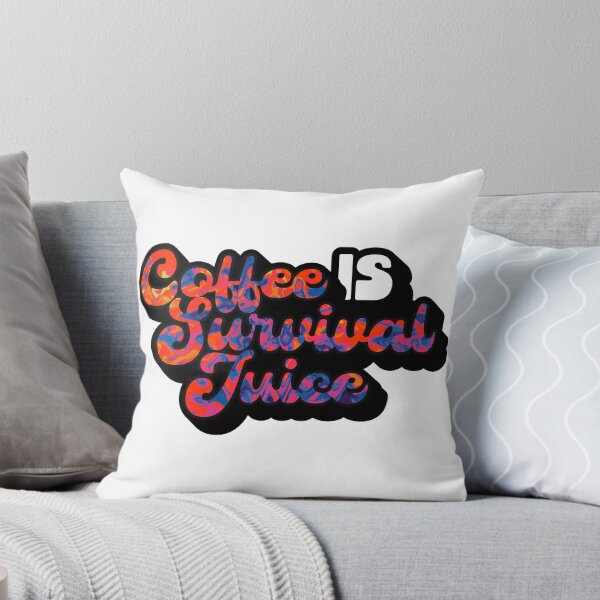 Item preview, Retro Style Coffee is Survival Juice | Coffee obsessed  designed and sold by Yellow Coffee.