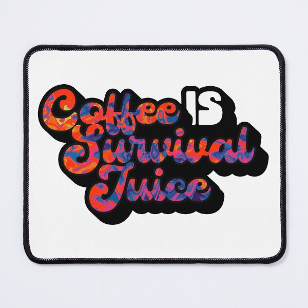 Item preview, Retro Style Coffee is Survival Juice | Coffee obsessed  designed and sold by Yellow Coffee.
