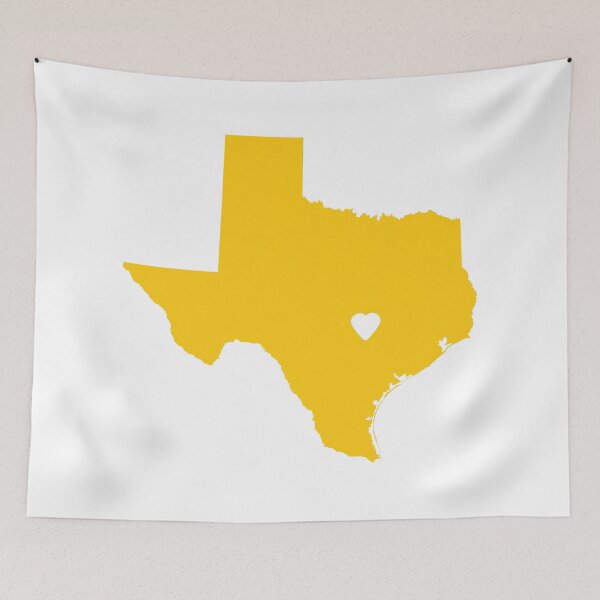 Item preview, Texas Love in Mustard designed and sold by Maren Misner.