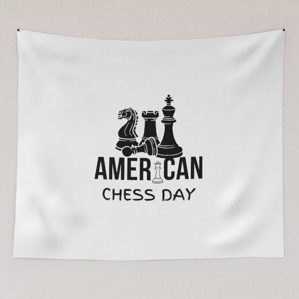 Item preview, American chess day gift for chess lover chess day designed and sold by DesignisMine.