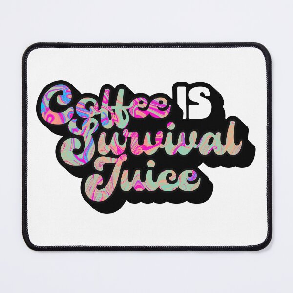 Item preview, Retro Style Coffee is Survival Juice | Coffee obsessed  designed and sold by Yellow Coffee.