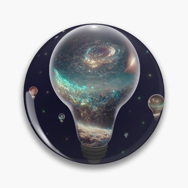 Item preview, Galaxy in a lightbulb designed and sold by DesignsBySaxton.