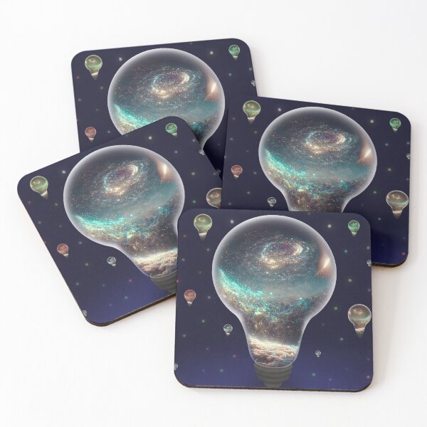 Item preview, Galaxy in a lightbulb designed and sold by DesignsBySaxton.